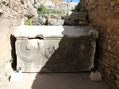 Sarcophagus, of Sophist Dionysius Rhetor, AD 2nd cent.