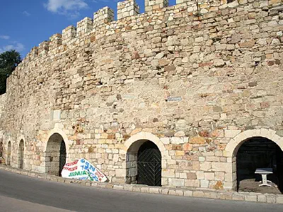 The City Walls of Foça and The Five Doors Castle