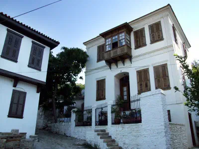 Sirince - A house in Sirince. Most houses built in 19. century or earlier when Sirince was predominantly a Greek village.