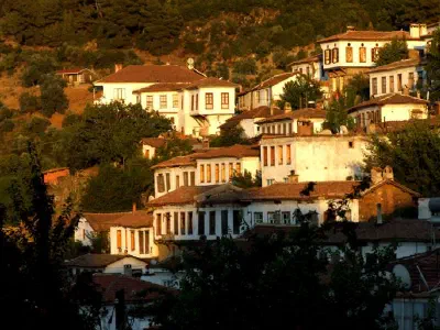 Sirince - A house in Sirince. Most houses built in 19. century or earlier when Sirince was predominantly a Greek village.