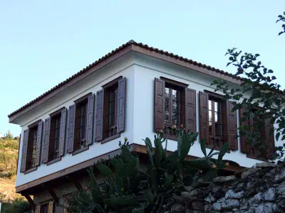 Sirince - A house in Sirince. Most houses built in 19. century or earlier when Sirince was predominantly a Greek village.