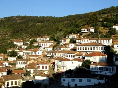 Sirince - A house in Sirince. Most houses built in 19. century or earlier when Sirince was predominantly a Greek village.