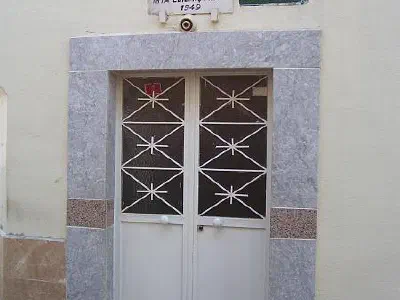 Entrance of Saburhane Mosque.