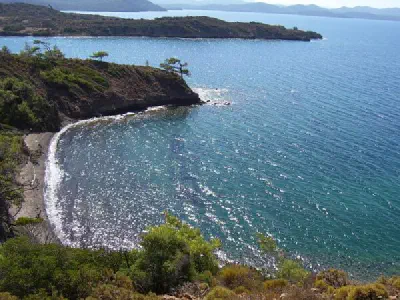 A scene from Bördübet Bay.