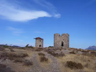 Windmills in Datça.