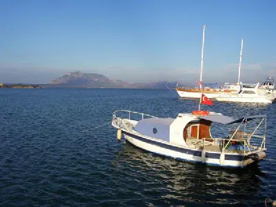 Port in Datça centre.