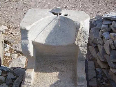 Sundial in Knidos.