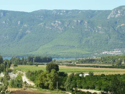 Gulf of Gökova from Marmaris side. You can see Akyaka village on the right.