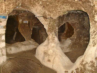 Derinkuyu underground city has seven floors and depth of 85 m.