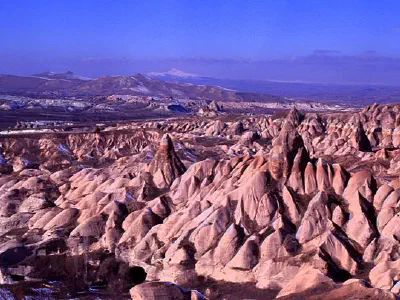 Cappadocia's famous rocks