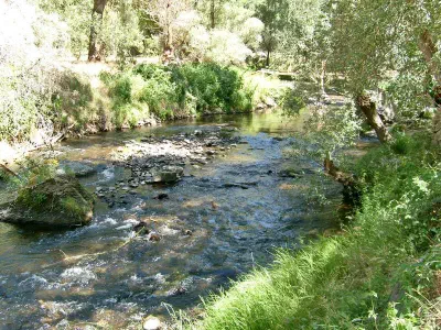 Melendiz Stream inside Ihlara Valley.