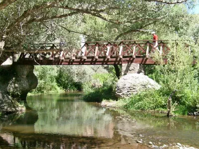 Melendiz Stream inside Ihlara Valley.