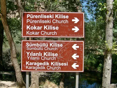 Sign in Ihlara Valley