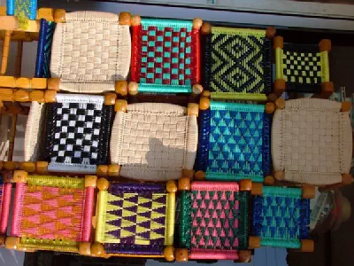 Colorful stools