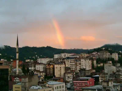 Rainbow in Rize City