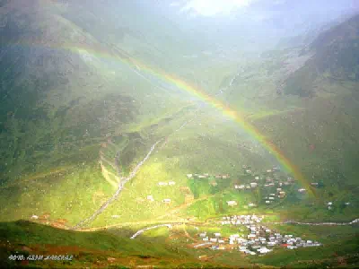 Rainbow on Kavron Plateau