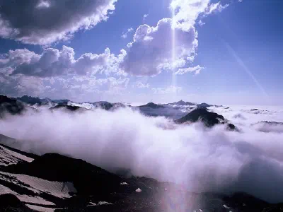 Clouds in Kaçkarlar region