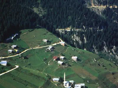 A small village in highland