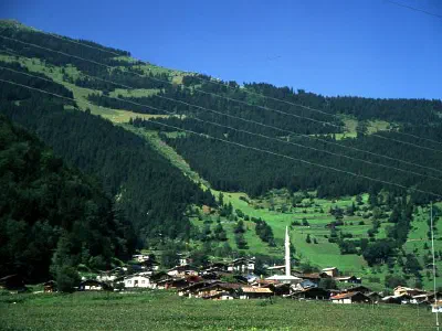 A village in highland of Trabzon